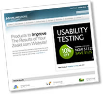 Zeald.com Online Store