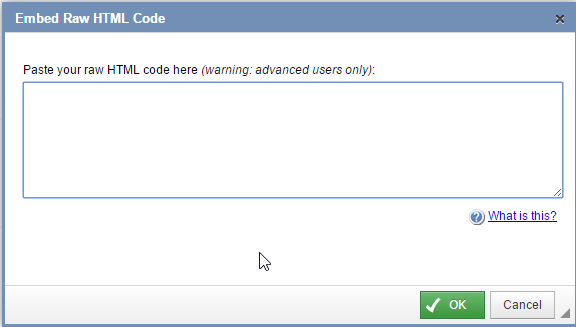 Embed html raw Embed html raw
