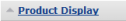 Product display tab Product display tab