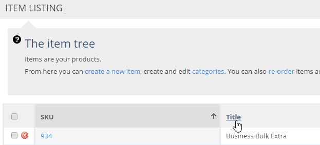Item List Title Item List Title