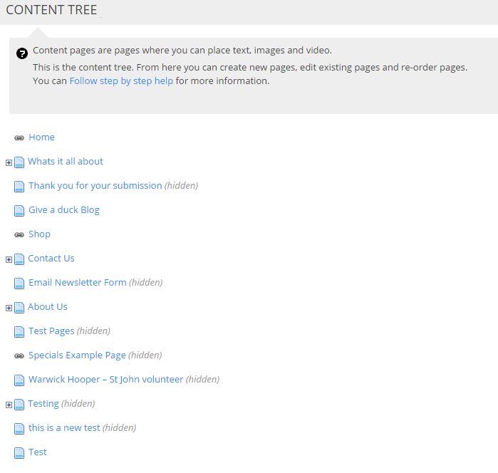 contenttree contenttree