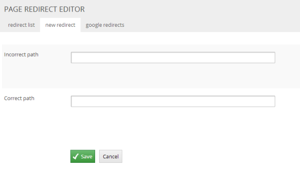 redirecteditor redirecteditor